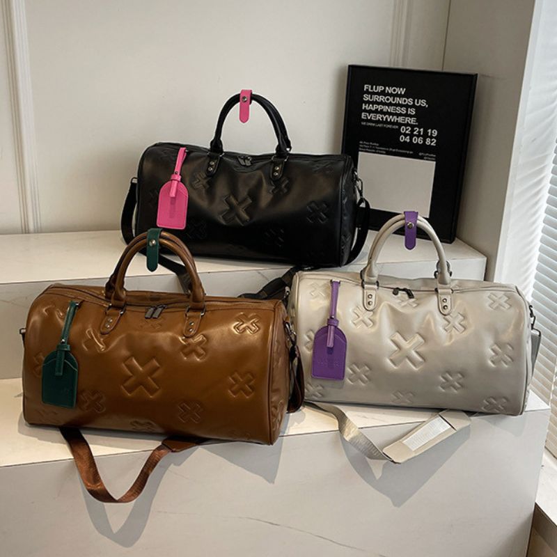 PU Unisex Travel Gym Bag