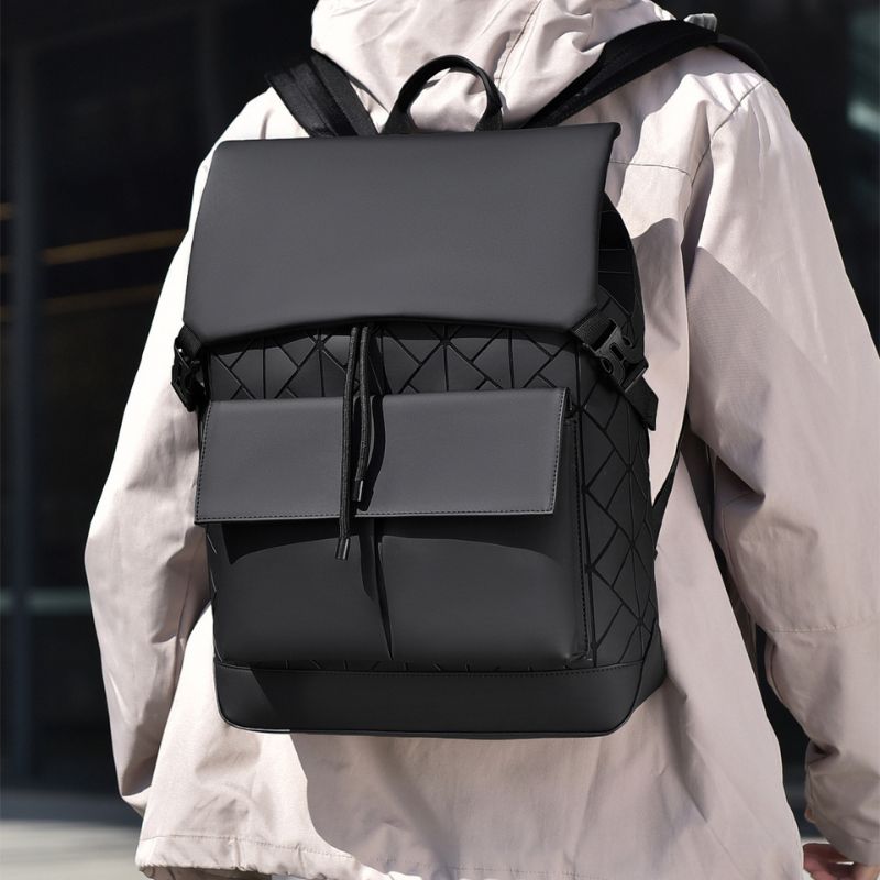 New Laser Men's High-end Business Backpack