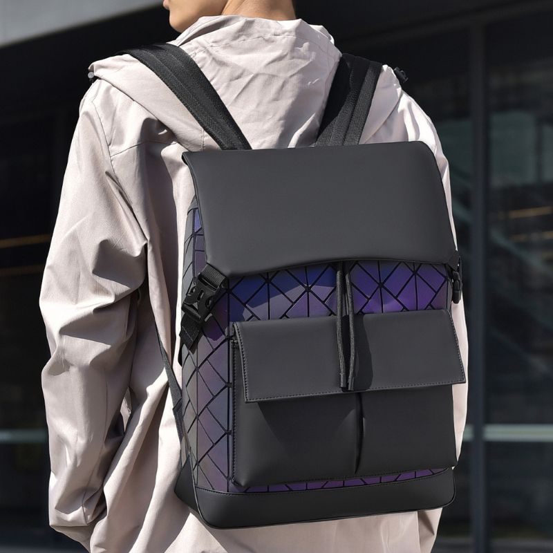 New Laser Men's High-end Business Backpack