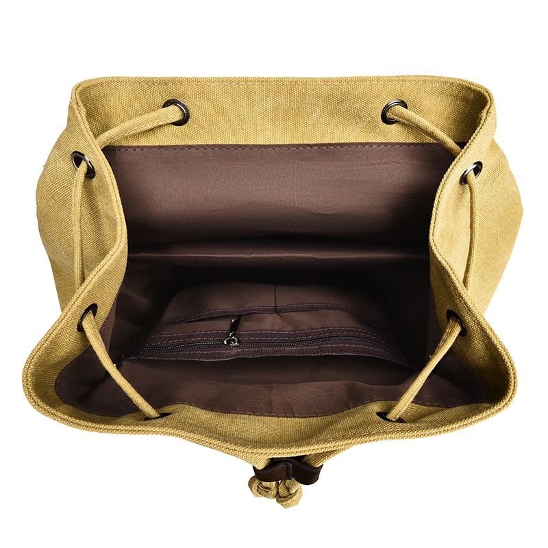 Retro Men's Canvas American Style Backpack, Large Capacity, New Style, College Student bag - Define your Purpose