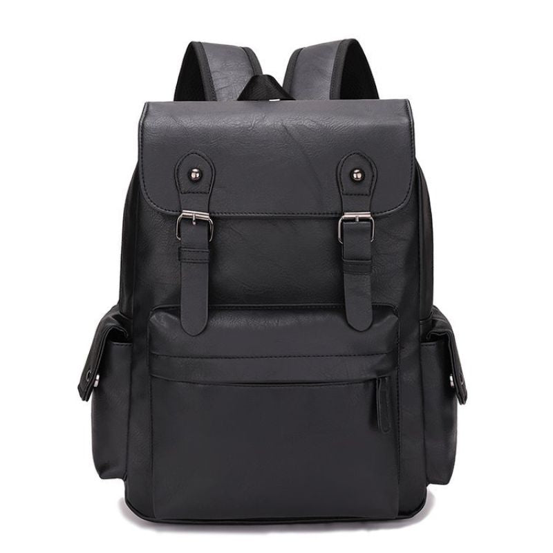 New men's casual flap stylish sports business travel laptop backpack
