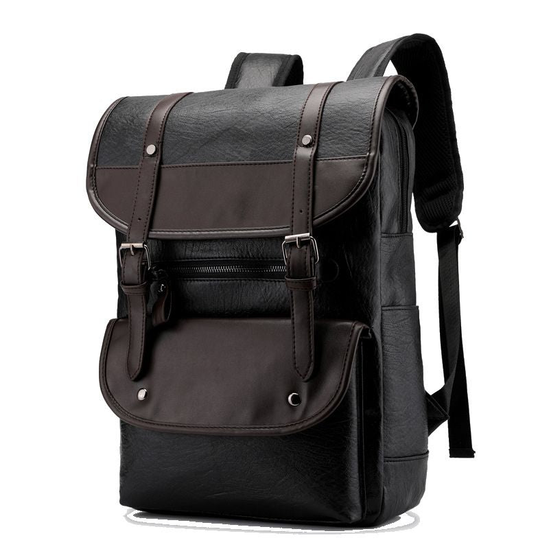Cross-Border Men's Trendy Retro Bag Perfect For Travel Comfortable To Carry Leather Backpack - Define your Purpose