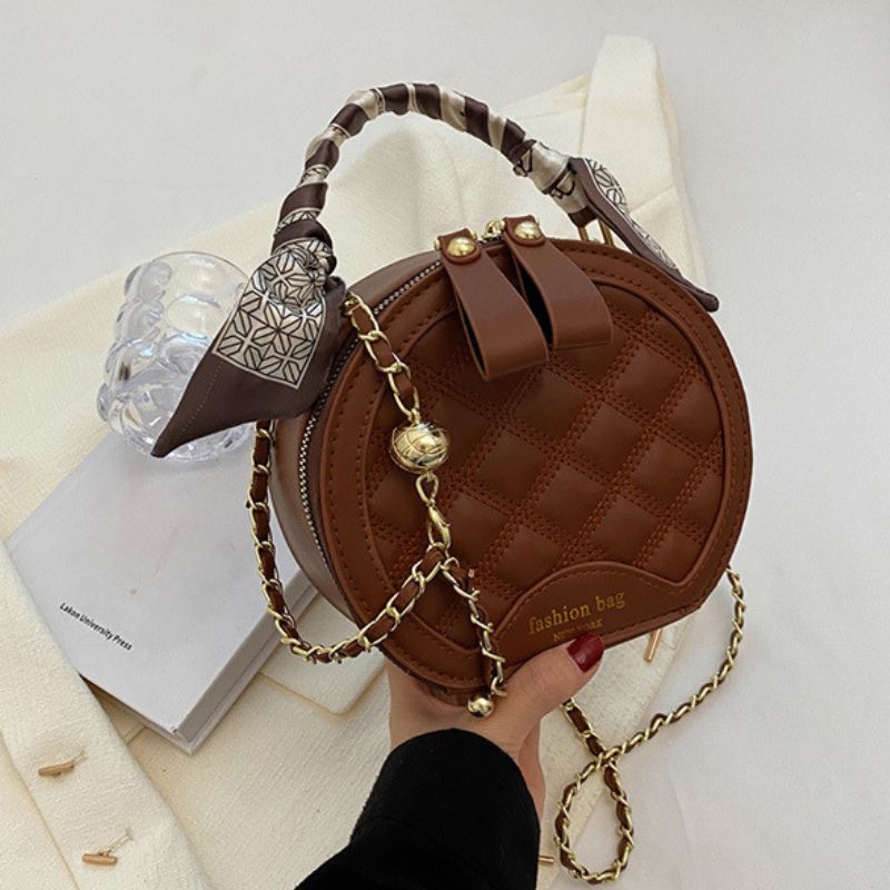 PU Diamond Embroidery Style Women Bag