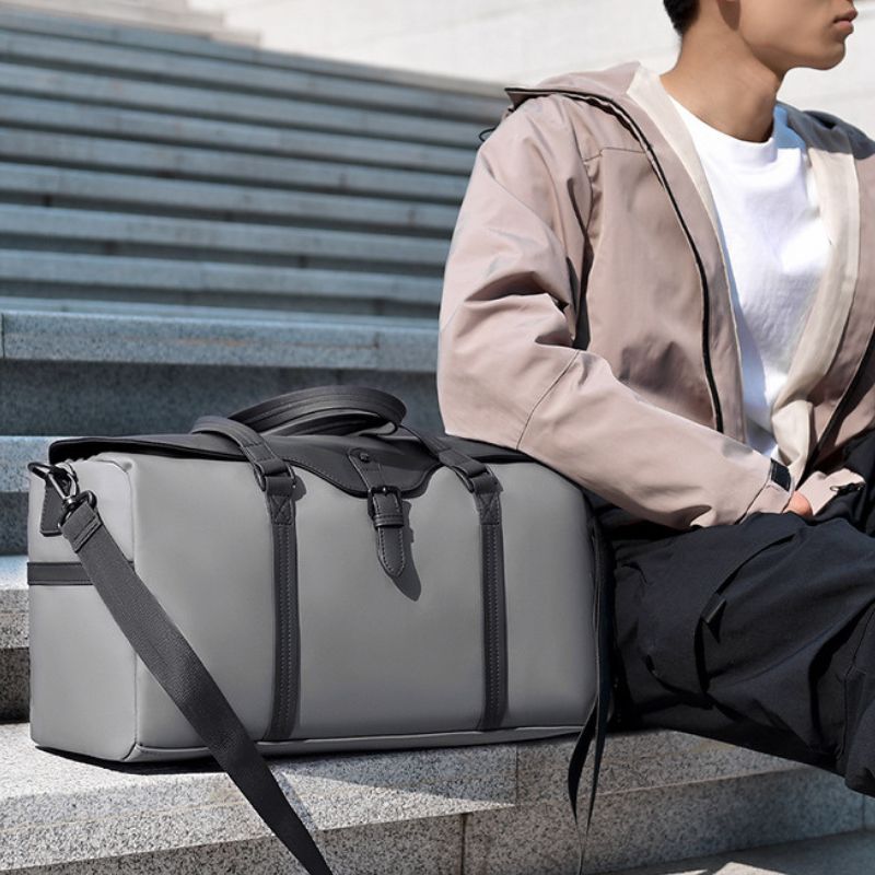 Men's Business Trip Large Capacity Luggage Bag With Shoe Compartment