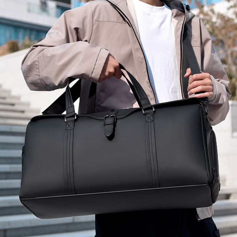 Men's Business Trip Large Capacity Luggage Bag With Shoe Compartment