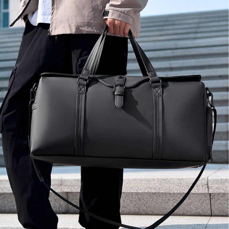 Men's Business Trip Large Capacity Luggage Bag With Shoe Compartment