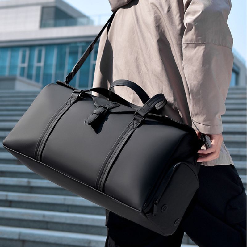 Men's Business Trip Large Capacity Luggage Bag With Shoe Compartment