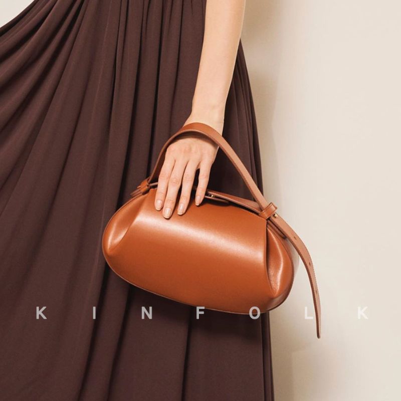 Baguette Design Small Round Ladies Handbag