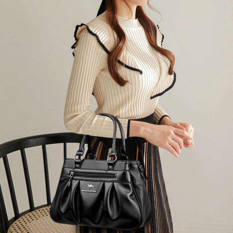 Europe And American Style Multi Compartments Large Capacity Women Handbag