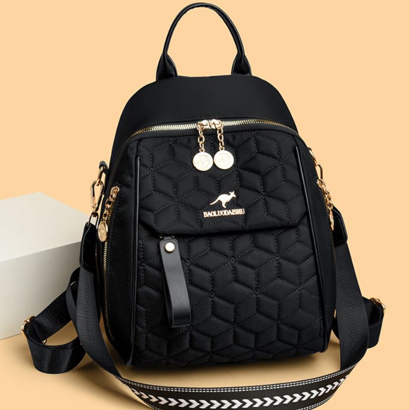 korean Style Diamond Embroidery Premium Ladies Backpack