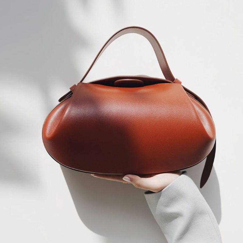 Baguette Design Small Round Ladies Handbag