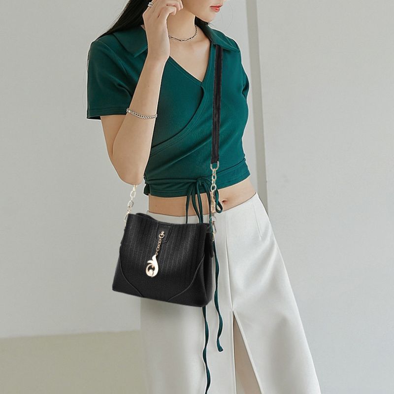 Women Fashionable Versatile Bucket Bag