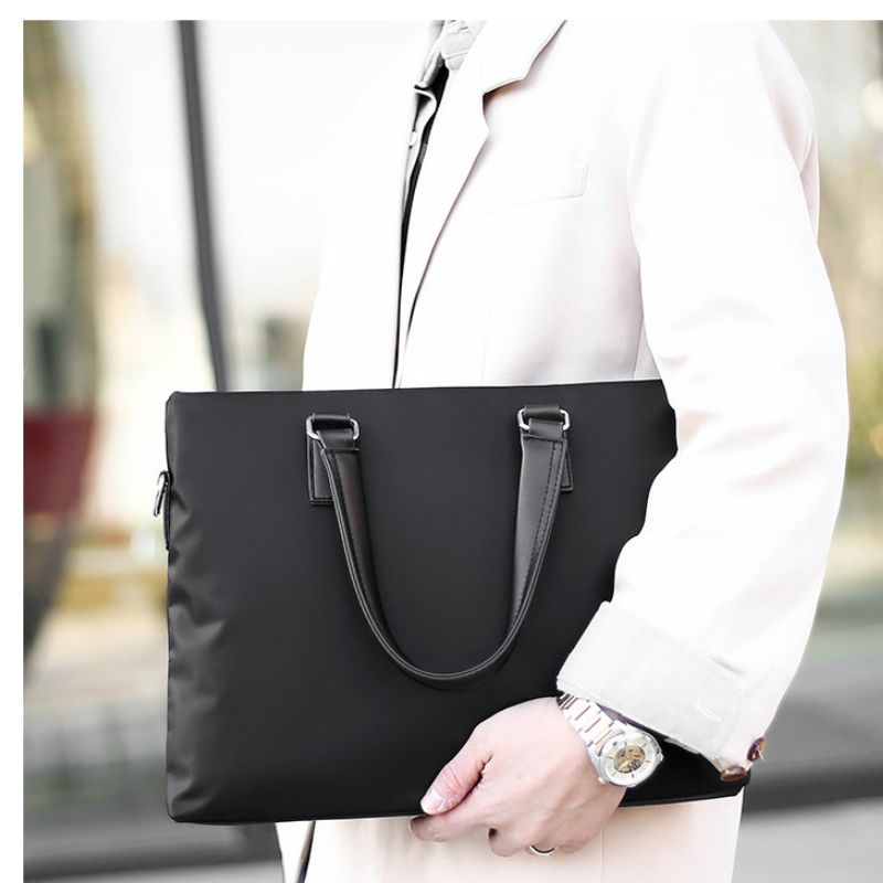 Elegant Men Waterproof Oxford Cloth Laptop Bag