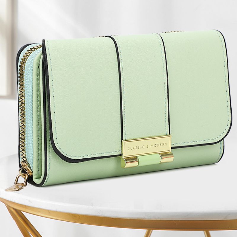 Multifunctional Three Folds Women Wallet