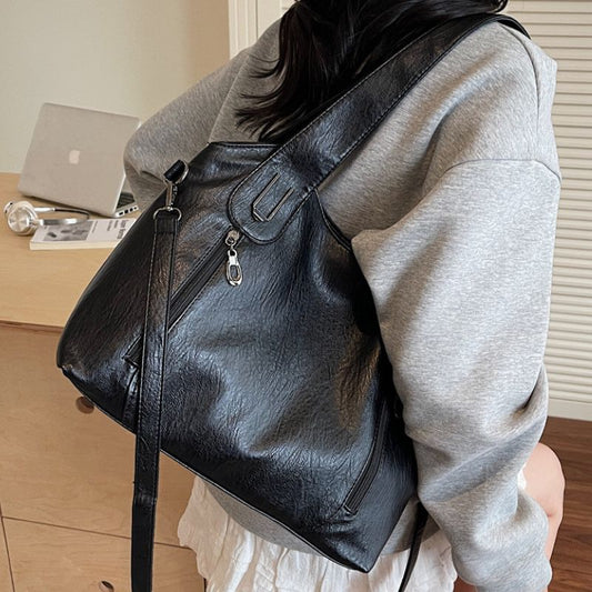 Stylish Soft PU Leather Everyday Shoulder Tote Bag - Define your Purpose