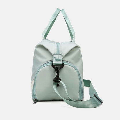 Traveling Sports Duffle Bag With independent shoe compartment and wet separation