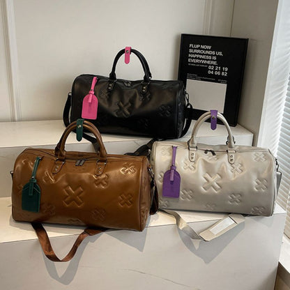 PU Unisex Travel Gym Bag