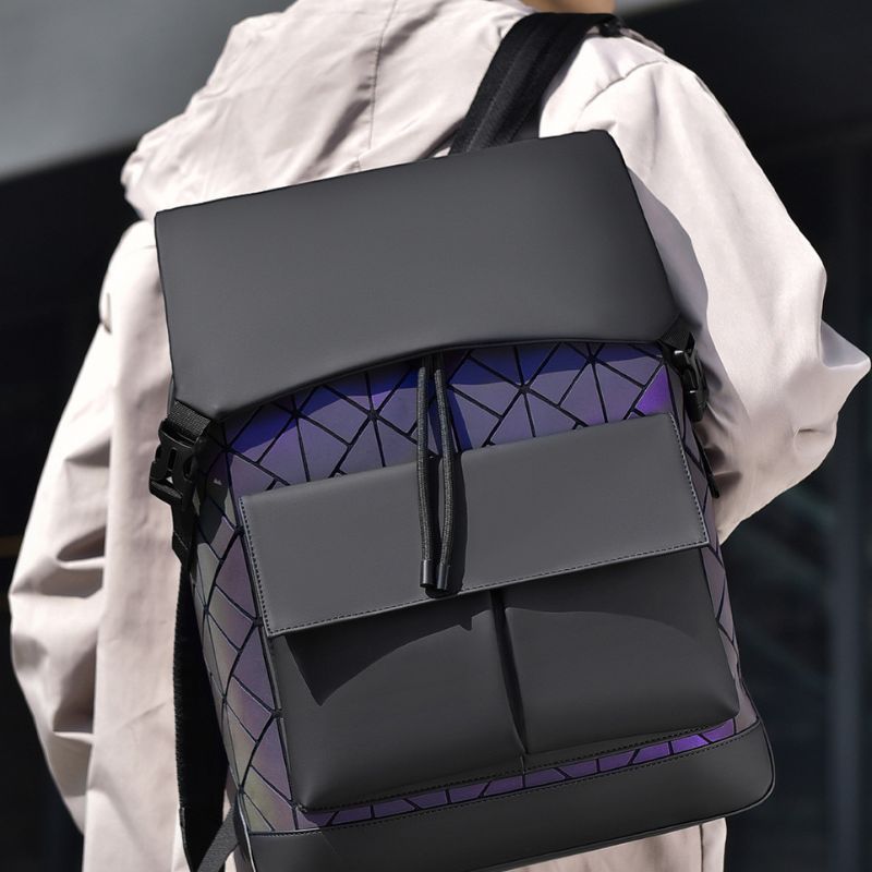 New Laser Men's High-end Business Backpack