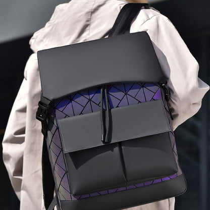 New Laser Men's High-end Business Backpack