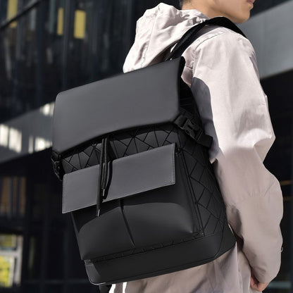 New Laser Men's High-end Business Backpack