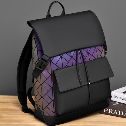 New Laser Men's High-end Business Backpack