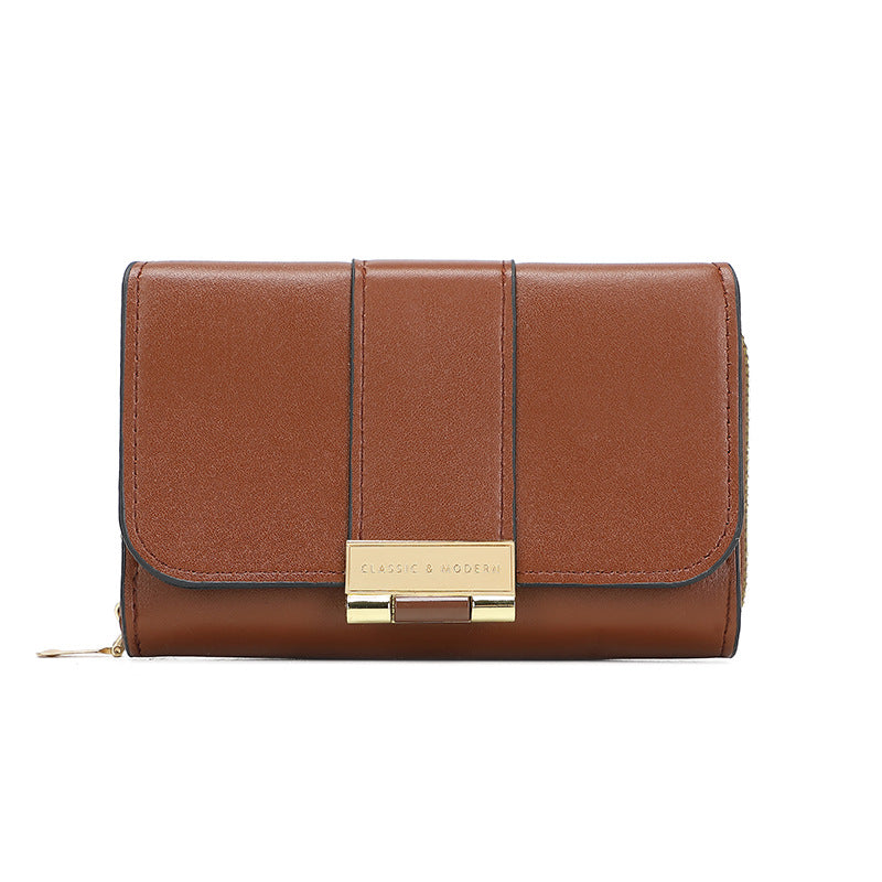 Multifunctional Three Folds Women Wallet