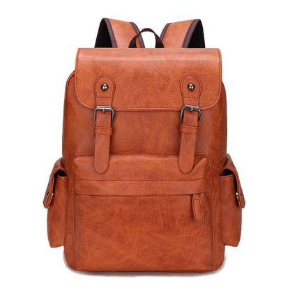 New men's casual flap stylish sports business travel laptop backpack