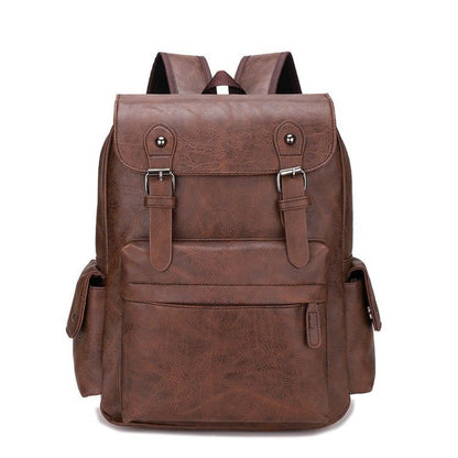 New men's casual flap stylish sports business travel laptop backpack