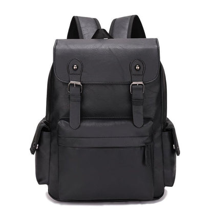 New men's casual flap stylish sports business travel laptop backpack
