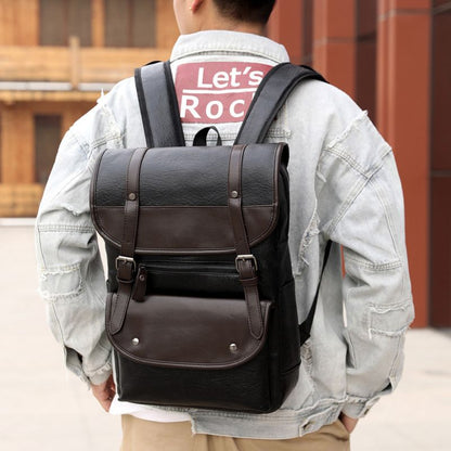 Cross-Border Men's Trendy Retro Bag Perfect For Travel Comfortable To Carry Leather Backpack - Define your Purpose