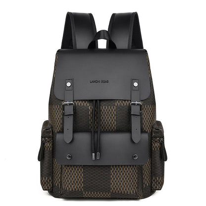 New Men's Backpack, Stylish And Simple, Vintage-Style Travel Backpack High-Value Business Travel Laptop Bag - Define your Purpose