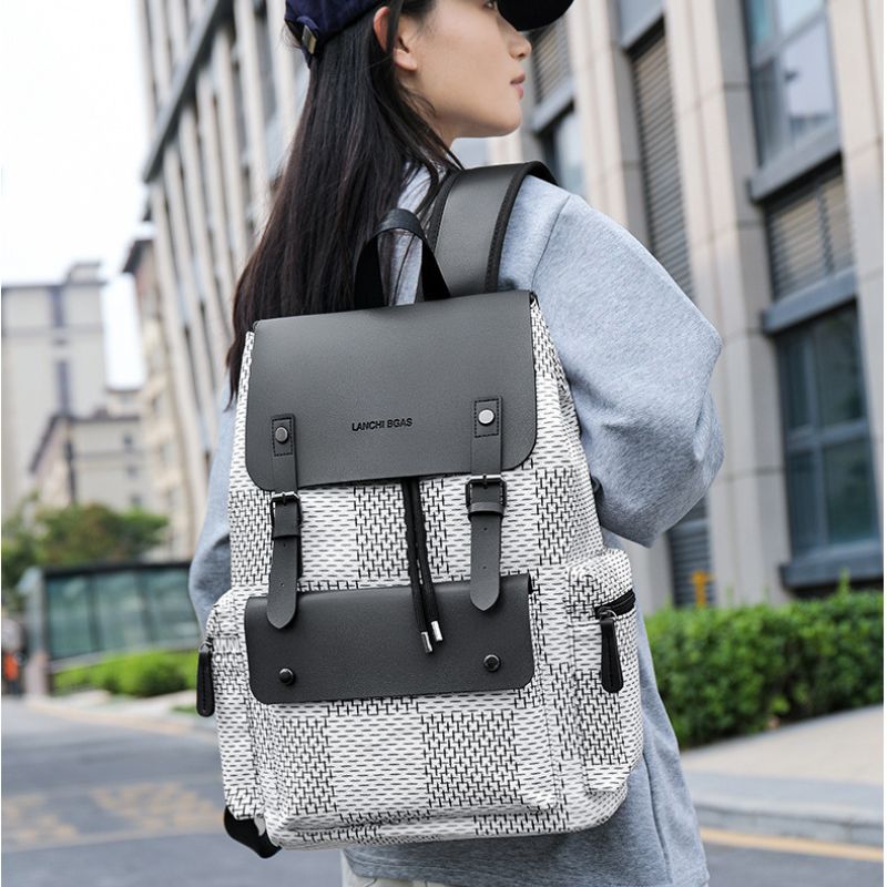 New Men's Backpack, Stylish And Simple, Vintage-Style Travel Backpack High-Value Business Travel Laptop Bag - Define your Purpose