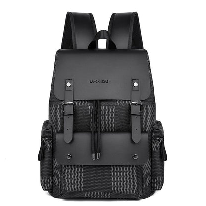 New Men's Backpack, Stylish And Simple, Vintage-Style Travel Backpack High-Value Business Travel Laptop Bag - Define your Purpose