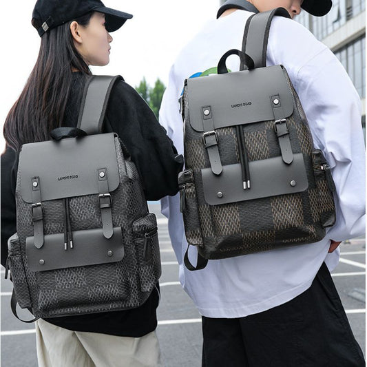 New Men's Backpack, Stylish And Simple, Vintage-Style Travel Backpack High-Value Business Travel Laptop Bag - Define your Purpose