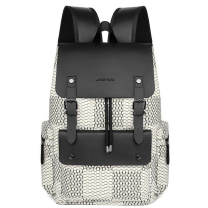 New Men's Backpack, Stylish And Simple, Vintage-Style Travel Backpack High-Value Business Travel Laptop Bag - Define your Purpose