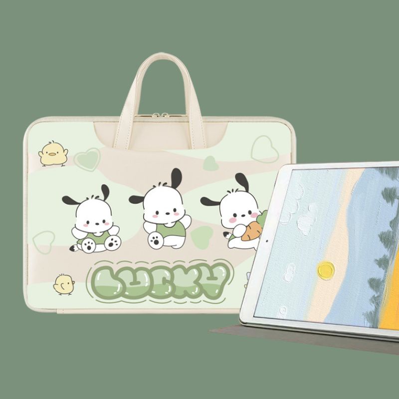 Women's Fashionable And Fresh New Laptop Bag, Cute Cartoon Style, Suitable For Apple Products - Define your Purpose