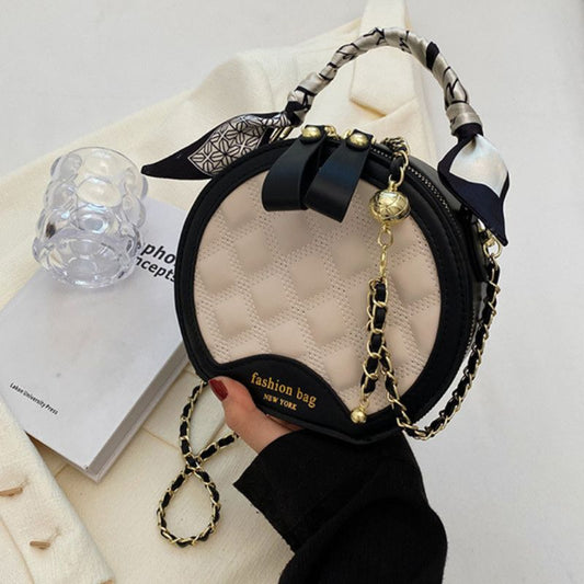 PU Diamond Embroidery Style Women Bag