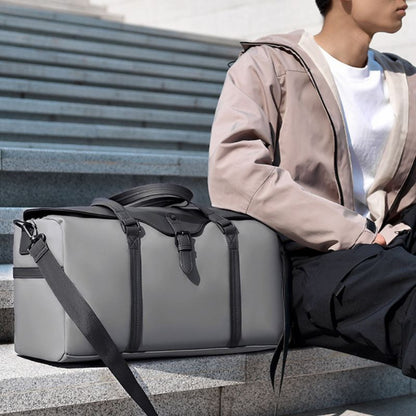 Men's Business Trip Large Capacity Luggage Bag With Shoe Compartment