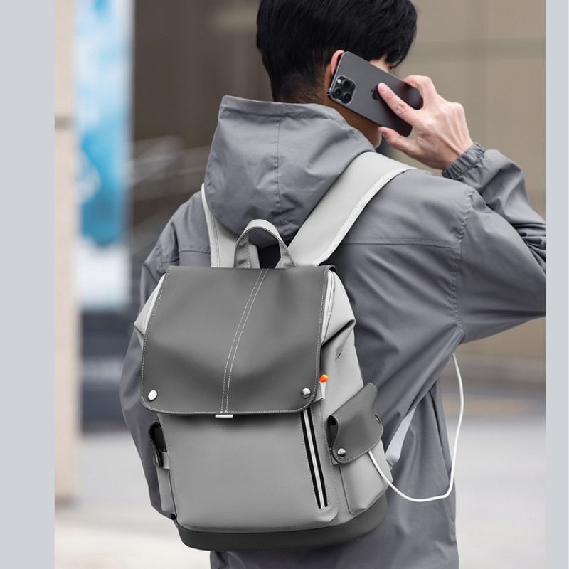 New Men's Trendy Large Capacity Laptop Travel Backpack