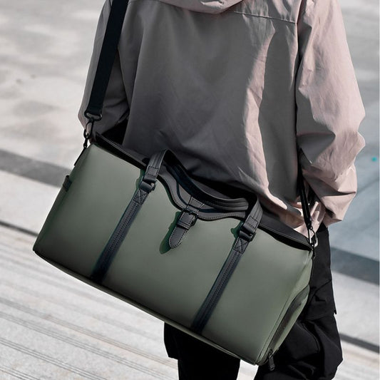 Men's Business Trip Large Capacity Luggage Bag With Shoe Compartment