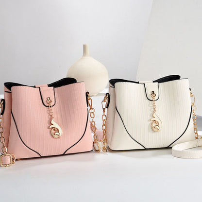 Women Fashionable Versatile Bucket Bag
