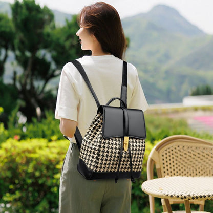 Cross-border women's backpack, classic and stylish soft leather backpack - Define your Purpose
