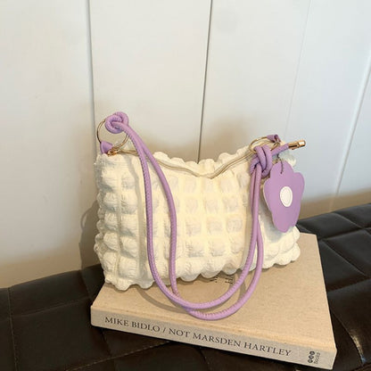 PU Foreign Style Women Fresh Bubble Armpit Bag