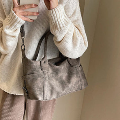 PU Leather Women Tote Bag