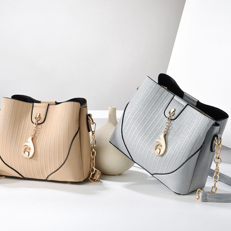 Women Fashionable Versatile Bucket Bag