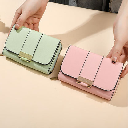 Multifunctional Three Folds Women Wallet