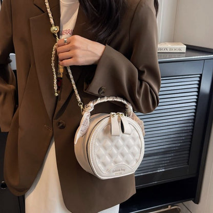 PU Diamond Embroidery Style Women Bag