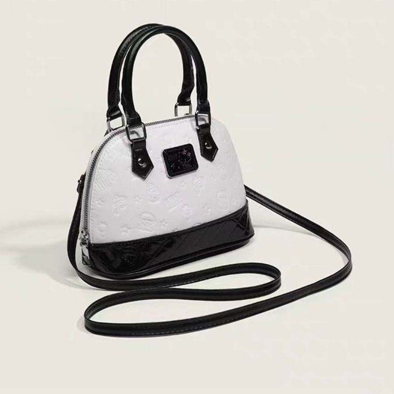 PU Foreign Embossed Stylish Girl Shoulder Bag