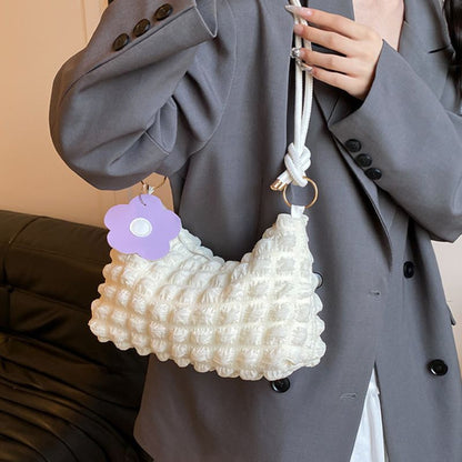 PU Foreign Style Women Fresh Bubble Armpit Bag