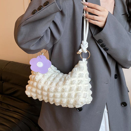 PU Foreign Style Women Fresh Bubble Armpit Bag - Define your Purpose